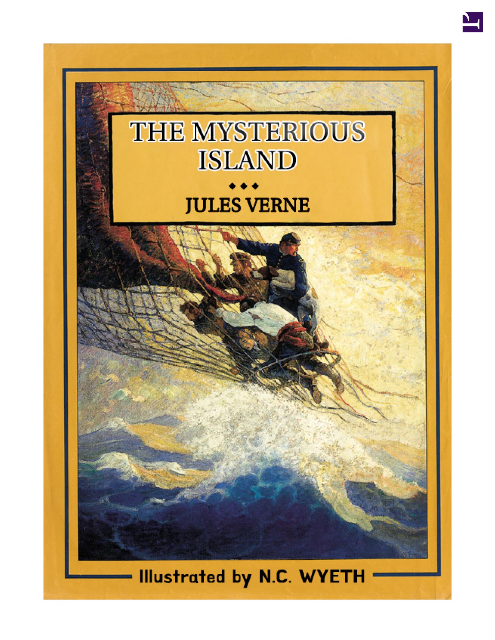 The Mysterious Island (With Illustrations by N.C. Wyeth)
